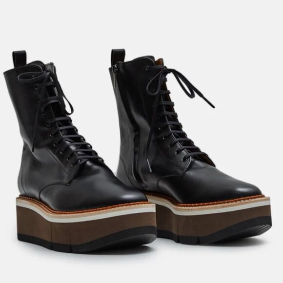 Robert Clergerie Shoes - Robert Clergerie Navy Leather Boots size 40 (US 9.5)